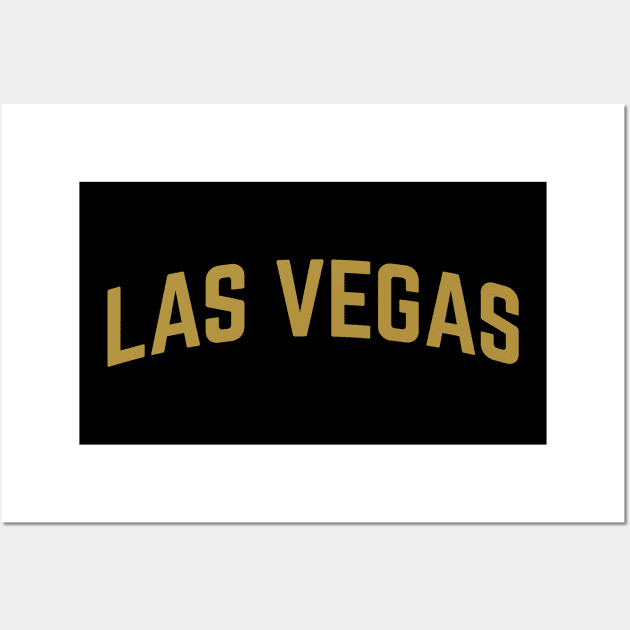 Las Vegas City Typography Wall Art by calebfaires